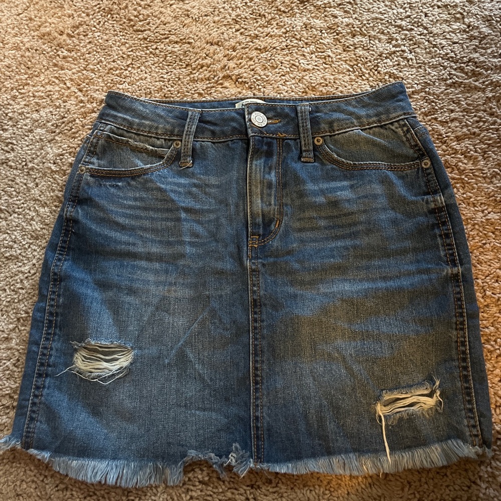 denim skirt